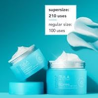 TULA Skin Care 24-7 Hydrating Day & Night Cream - Nourishing Moisturizer for Face, Maintain Skin Balance & Improve Skin Smoothness, Contains Watermelon & Apple Extract